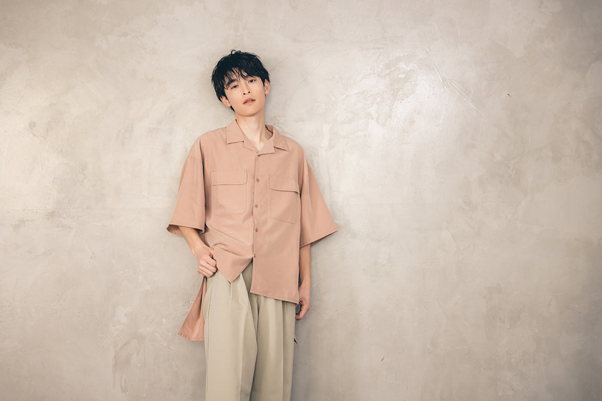 サファリシャツ【ピンク】 – TRUE Self