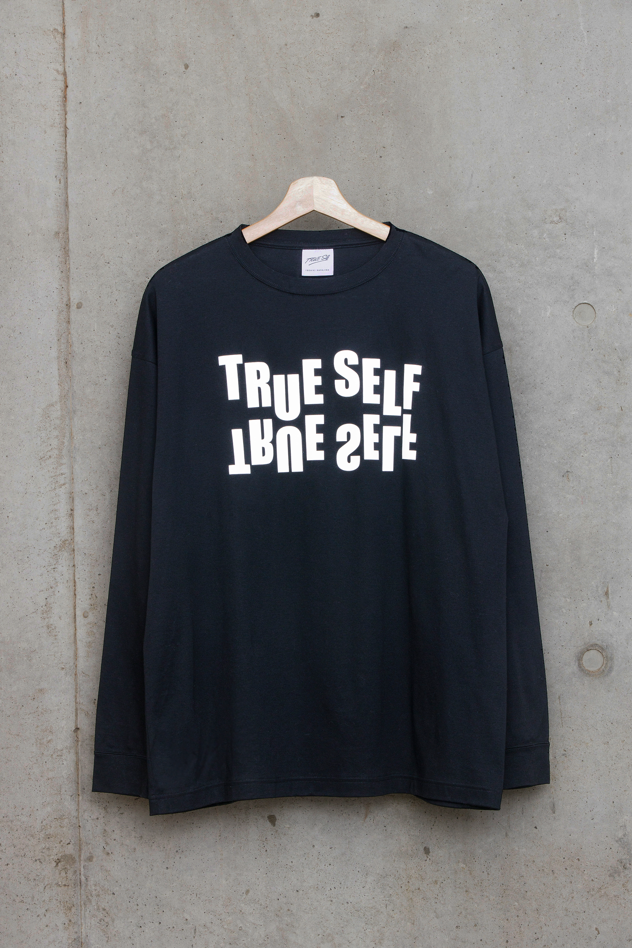 お歳暮 人気 プリントロングTシャツ【ブラック】 – Self TRUE その他